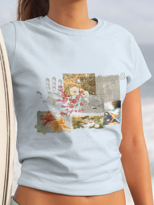 Watercolored Grain Tee